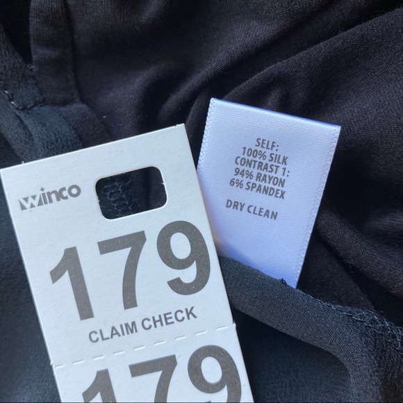 BAILEY/44 Trainspot Top Size S NEW Black Silk Off-Shoulder Split-Sleeve Blouse - Picture 7 of 8